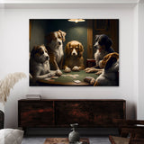 Dogs Playing Cards 93 Wall Art