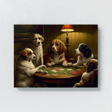 Dogs Playing Cards 94 Wall Art