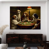 Dogs Playing Cards 94 Wall Art