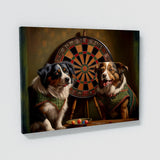 Dogs Playing Darts 22 Wall Art