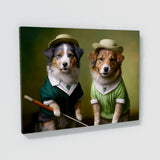 Dogs Playing Golf 20 Wall Art