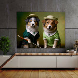 Dogs Playing Golf 20 Wall Art