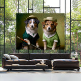 Dogs Playing Golf 20 Wall Art