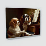 Dogs Playing Piano 34 Wall Art