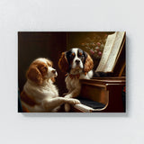 Dogs Playing Piano 34 Wall Art
