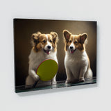 Dogs Playing Ping Pong 9 Wall Art