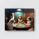 Dogs Playing Poker 97 Wall Art