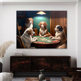 Dogs Playing Poker 97 Wall Art