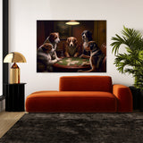 Dogs Playing Poker 98 Wall Art