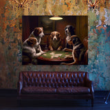 Dogs Playing Poker 98 Wall Art