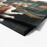 Dogs Playing Slot Machine 23 Wall Art