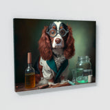 Dogs Scientist 55 Wall Art