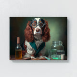 Dogs Scientist 55 Wall Art