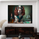 Dogs Scientist 55 Wall Art