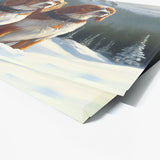 Dogs Skiing 29 Wall Art