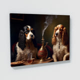 Dogs Smoking On A Bong 52 Wall Art