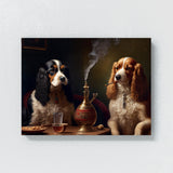 Dogs Smoking On A Bong 52 Wall Art