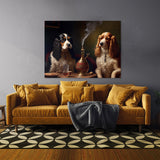 Dogs Smoking On A Bong 52 Wall Art