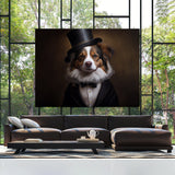 Dogs Suit Wearing Chef Hat 92 Wall Art