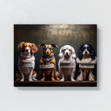 Dogs Usual Suspects 109 Wall Art