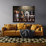 Dogs Usual Suspects 109 Wall Art