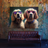 Dogs Wearing Sunglasses 47 Wall Art