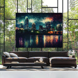 City Usa Austin 82 Wall Art
