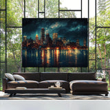 City Usa Boston 128 Wall Art