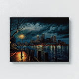 City Usa Boston 130 Wall Art