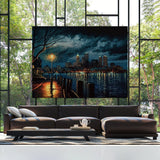 City Usa Boston 130 Wall Art