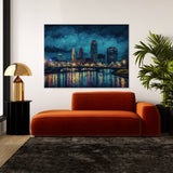 City Usa Columbus 106 Wall Art