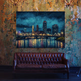 City Usa Columbus 106 Wall Art