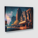 City Usa Detroit 114 Wall Art