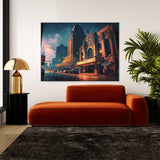 City Usa Detroit 114 Wall Art