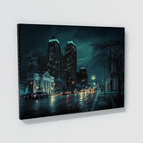 City Usa Detroit 118 Wall Art