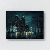City Usa Detroit 118 Wall Art