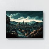 City Usa Los Angeles 10 Wall Art