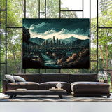 City Usa Los Angeles 10 Wall Art