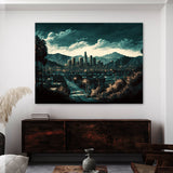 City Usa Los Angeles 10 Wall Art