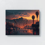 City Usa Los Angeles 7 Wall Art