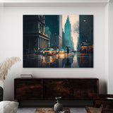 City Usa New York City 3 Wall Art