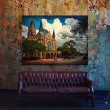 City Usa San Antonio 57 Wall Art