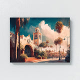 City Usa San Diego 60 Wall Art
