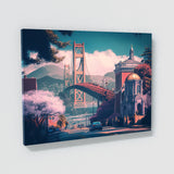 City Usa San Francisco 90 Wall Art