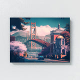 City Usa San Francisco 90 Wall Art