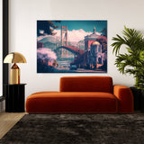 City Usa San Francisco 90 Wall Art