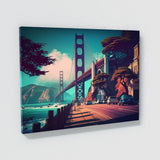 City Usa San Francisco 91 Wall Art