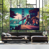 City Usa San Francisco 91 Wall Art