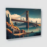 City Usa San Francisco 98 Wall Art