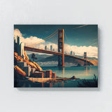 City Usa San Francisco 98 Wall Art